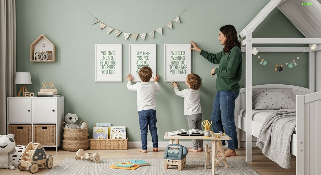 frases para pared, habitación infantil, inspiración niños