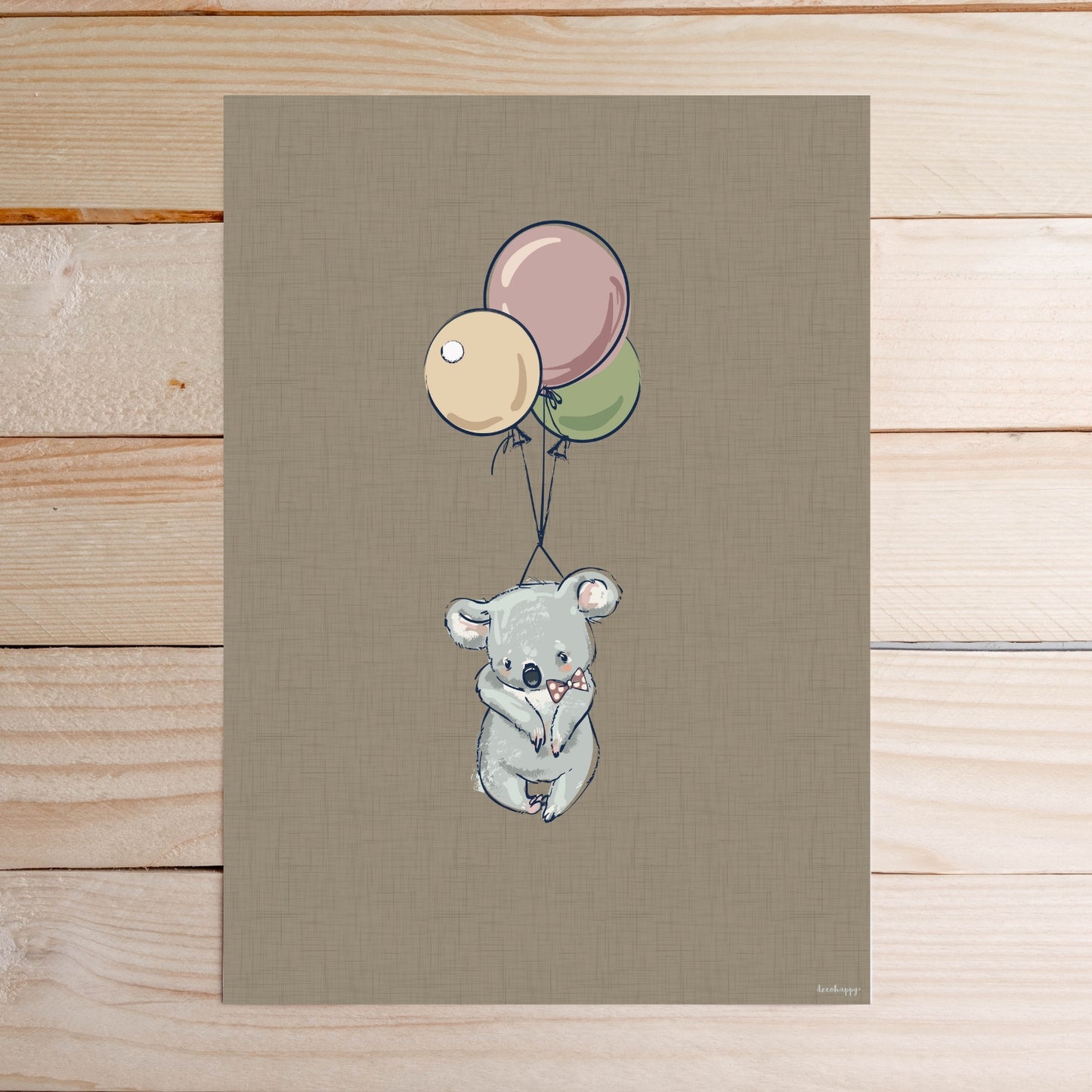 Koala fairy tale children's print