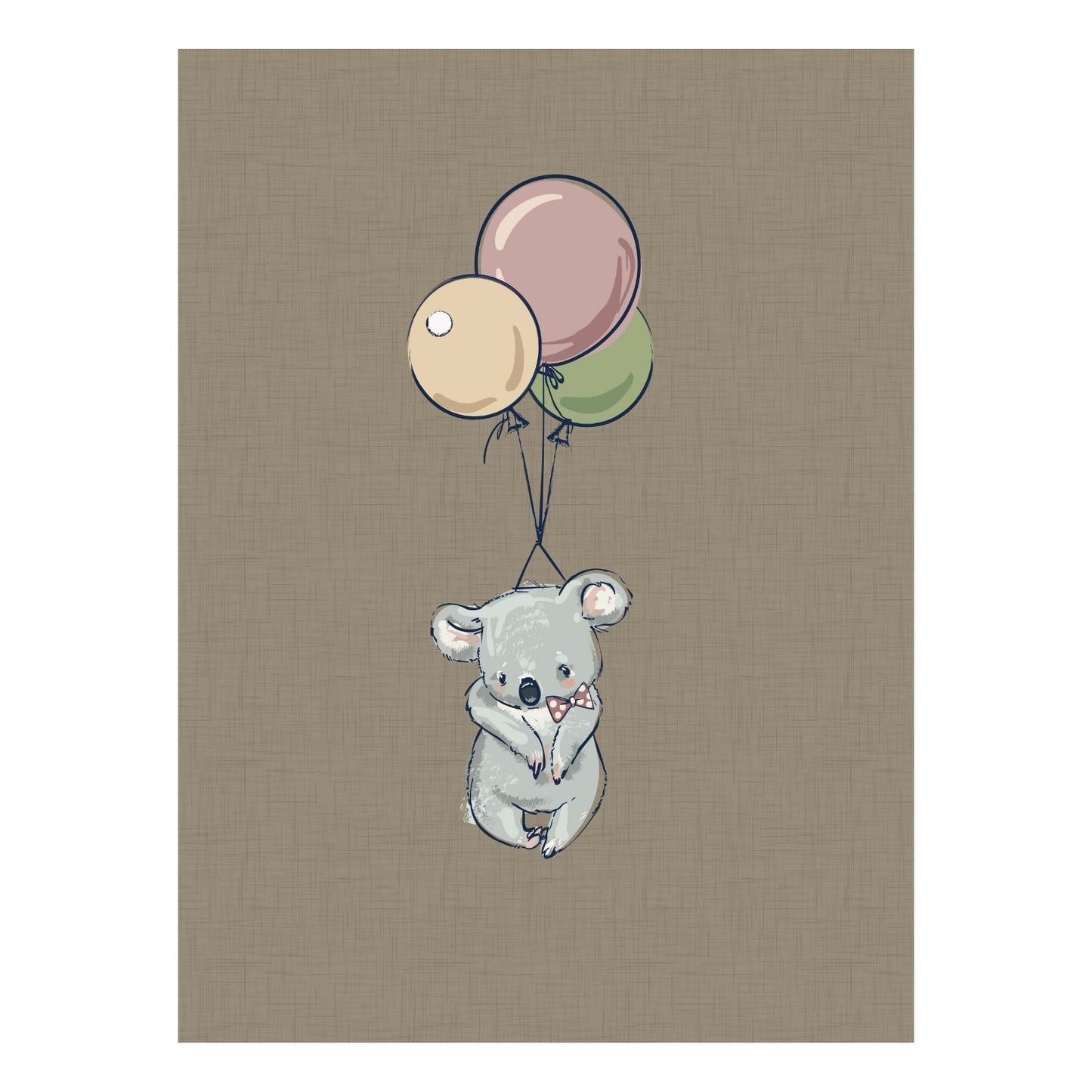 Koala fairy tale children's print