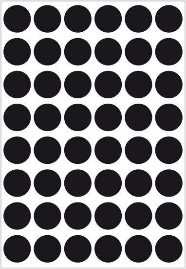 Vinilos topos negros