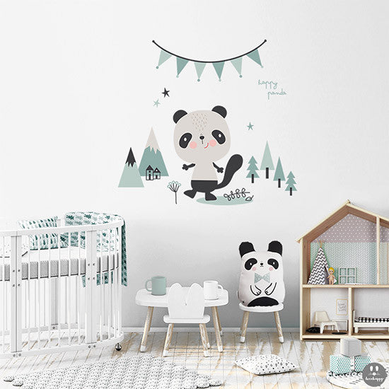 Vinilos bebe Panda