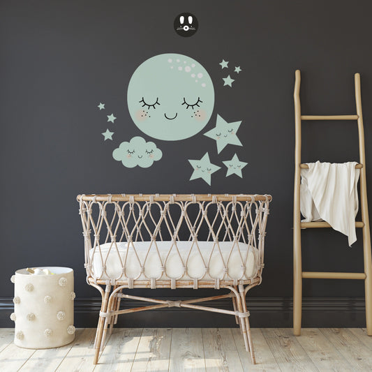 Adesivo luna amorevole