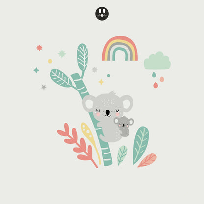 Stickers Koalas love colors