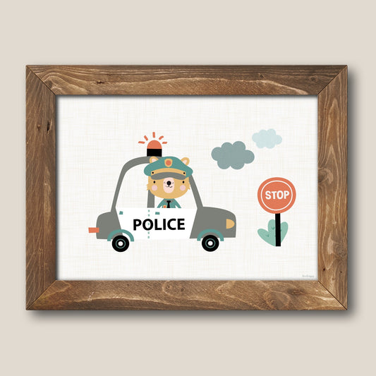 Affiches pour enfants Services de police