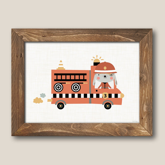 Firefighter Services Children's Print