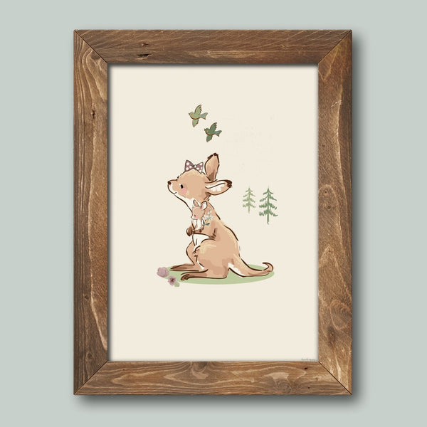 Bambi fairy tale children's print