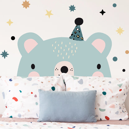 Vinile della testiera del letto Bear