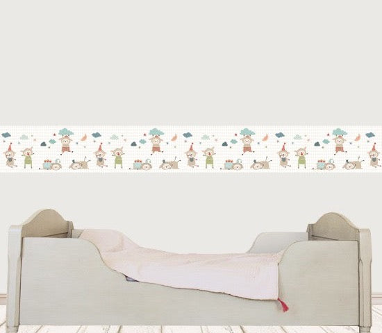 Cenefa infantil Las Ovejas Del Sueño