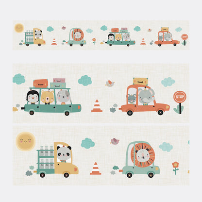 Frontiera dei bambini in viaggio