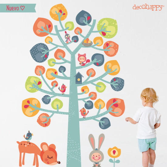 vinilo infantil arbol dulce 1