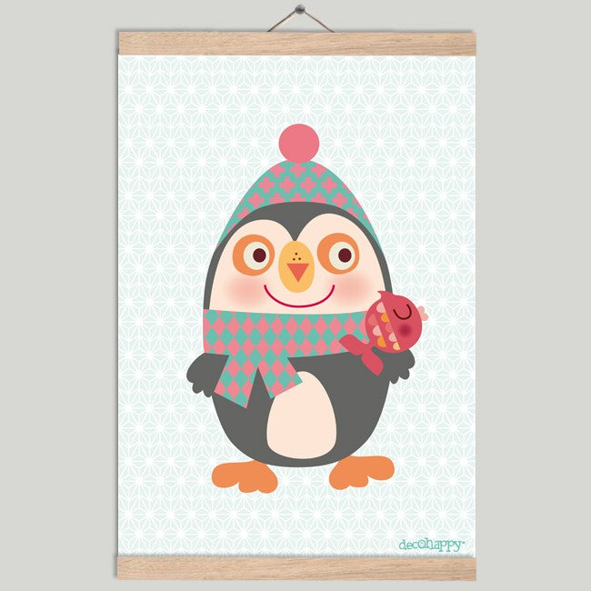 Pingu childrens print – Decohappy