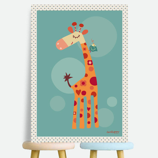 lamina infantil jirafa amable-1