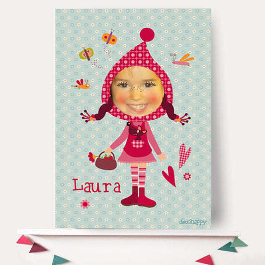 lamina infantil personaje caperucita roja