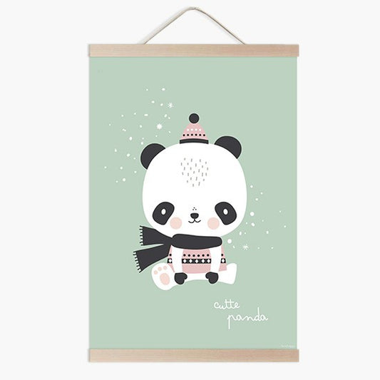 Lámina infantil Cutte panda