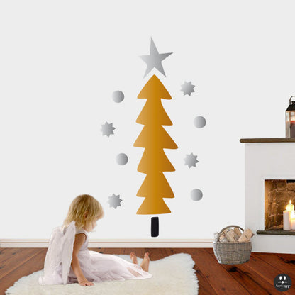 Vinilo infantil Arbol de Navidad