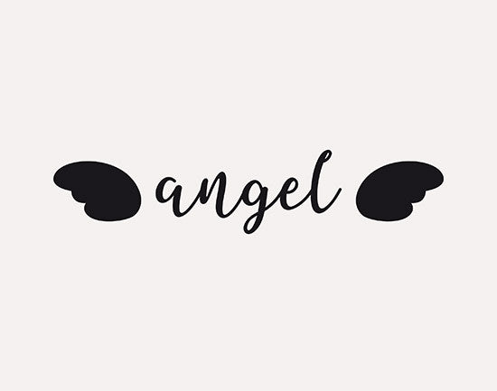 Vinilos infantiles personalizados nombres alas Angel