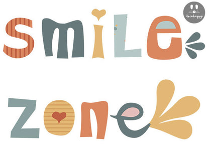 Vinilo infantil smile zone