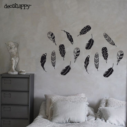 vinilo decorativo plumas 3